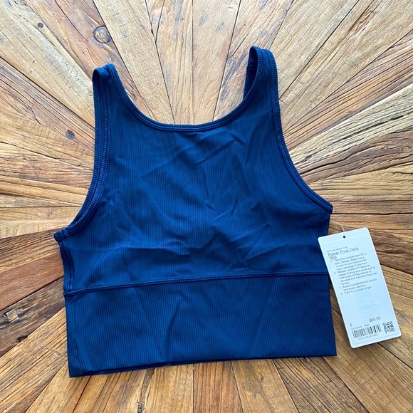 Lululemon Power Pivot Ribbed Tank Top - Picture 2 of 4